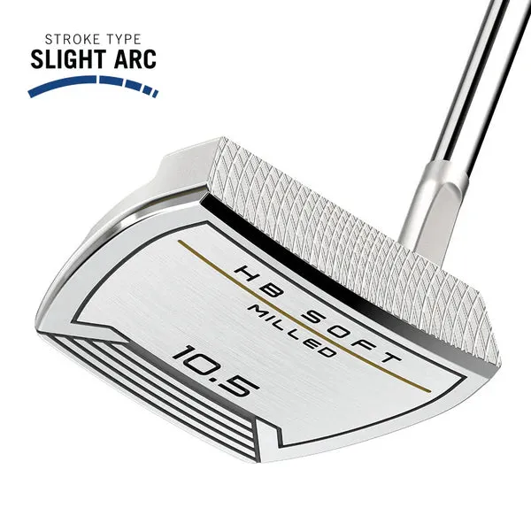 Cleveland HB Soft Milled 10.5s Slank Neck Senior Womens Putter - With Jumbo Grips