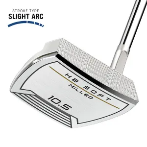 Cleveland HB Soft Milled 10.5s Slank Neck Senior Womens Putter - With Jumbo Grips