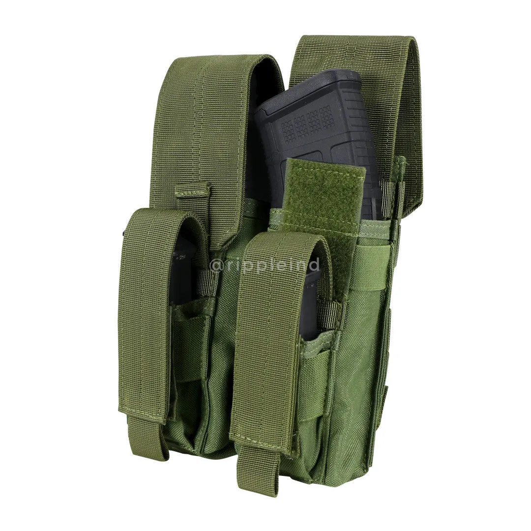 Condor - Olive Drab - Double AK Kangaroo Mag Pouch - CLEARANCE
