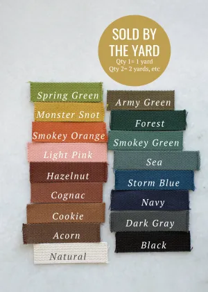 Cotton Webbing (1.5"-wide) Sold by the Yard