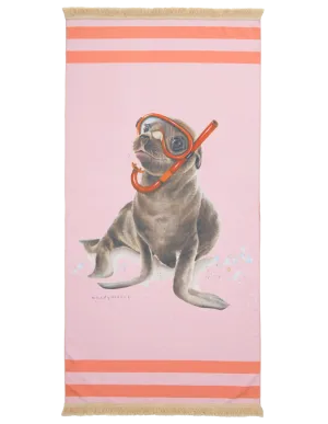 Cover Me Jules Kids  Large Beach Towel