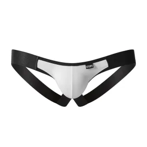 Criss Cross Strap Thong Underwear with Pouch