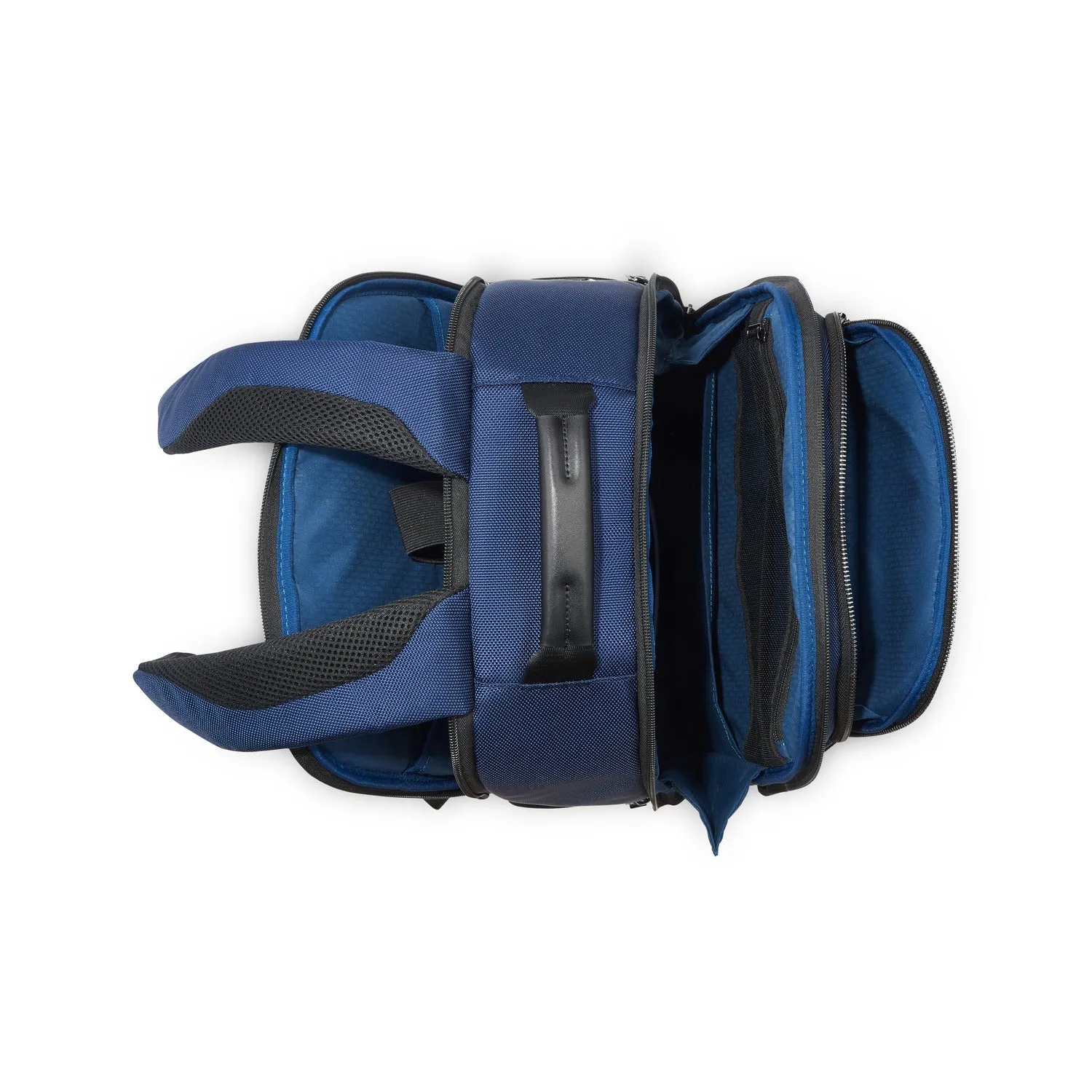 Delsey Wagram Compartment Backpack Laptop  15.6 inch Navy Blue - 00119961002