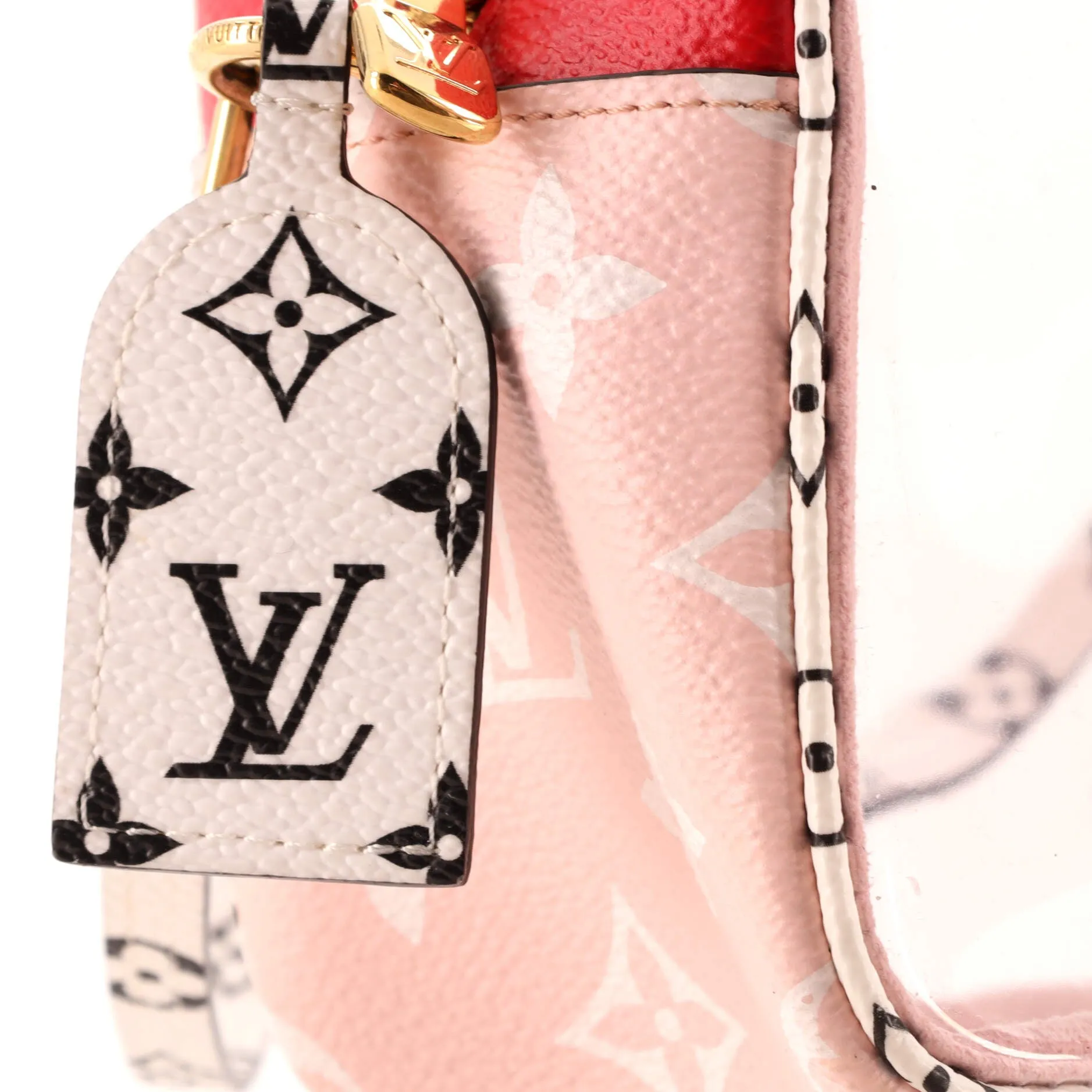 Designer Beach Pouch Limited Edition Colored Monogram Giant
