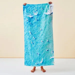 DESTINATION LABEL  Longboard Party Beach Towel