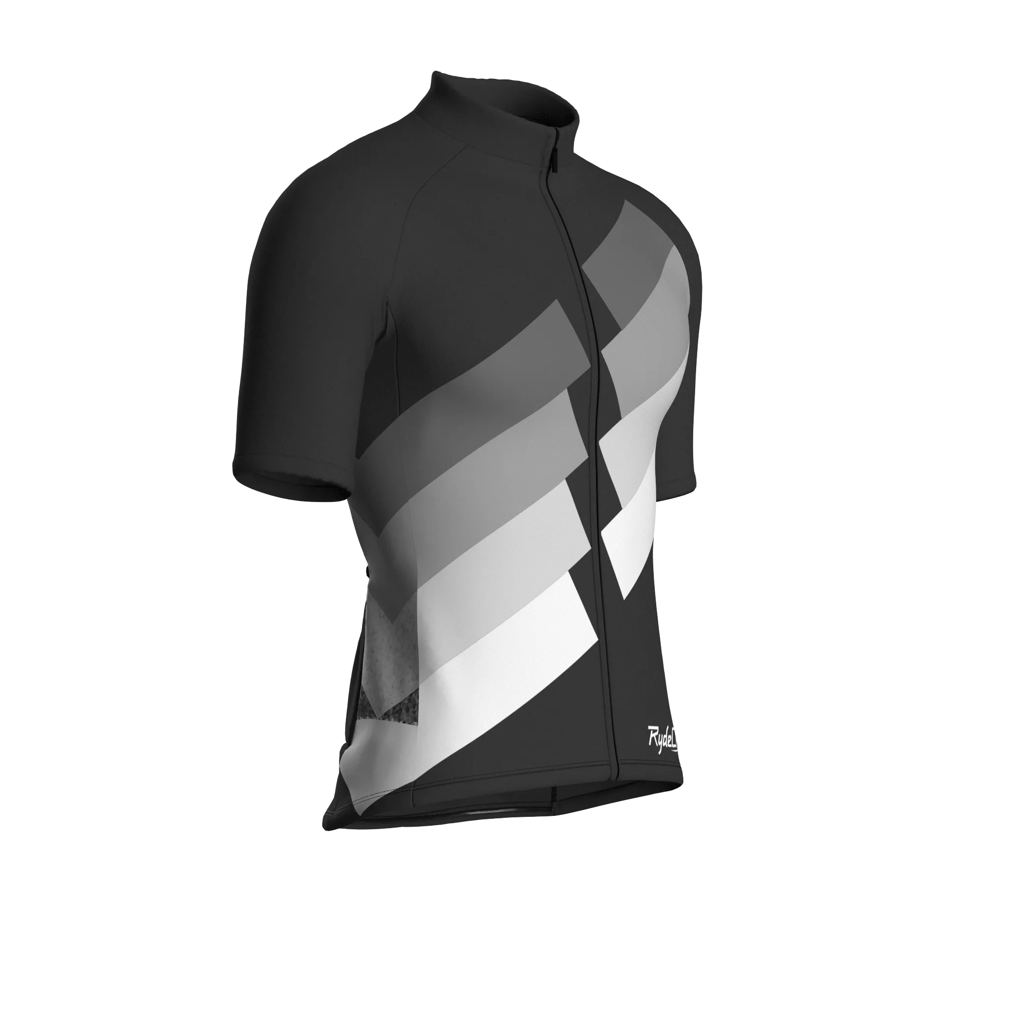 Digital Echo | Charcoal Gray Male Short Sleeves Jersey