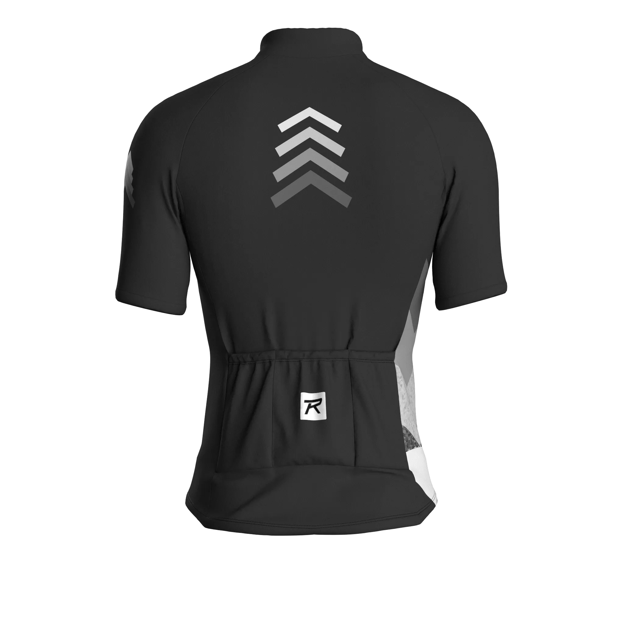 Digital Echo | Charcoal Gray Male Short Sleeves Jersey