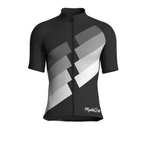 Digital Echo | Charcoal Gray Male Short Sleeves Jersey