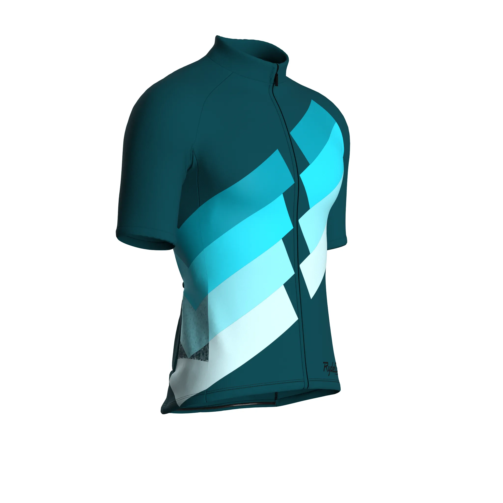 Digital Echo | Midnight Green Male Short Sleeves Jersey