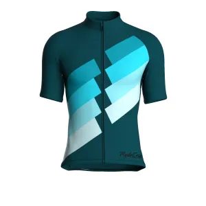 Digital Echo | Midnight Green Male Short Sleeves Jersey