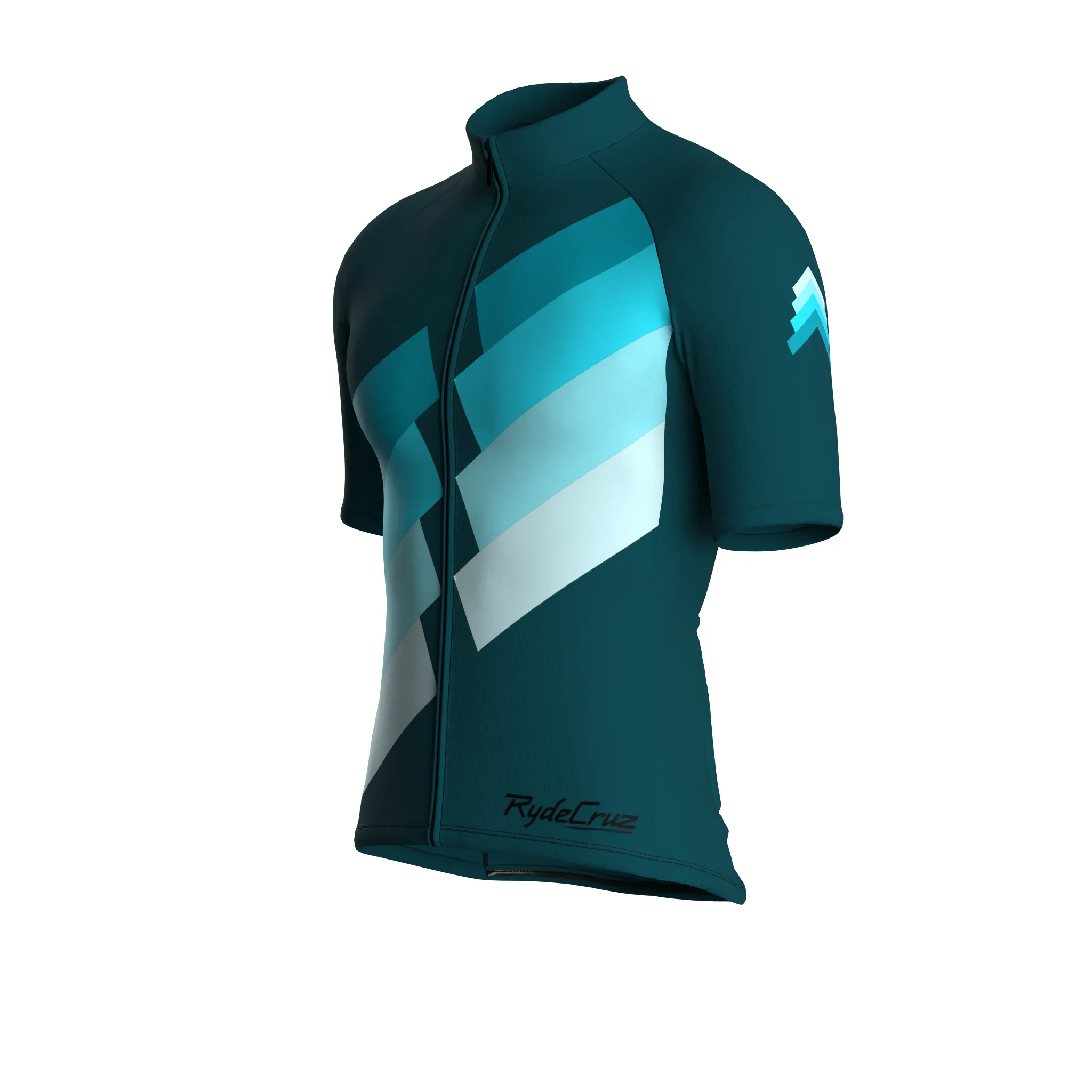 Digital Echo | Midnight Green Male Short Sleeves Jersey
