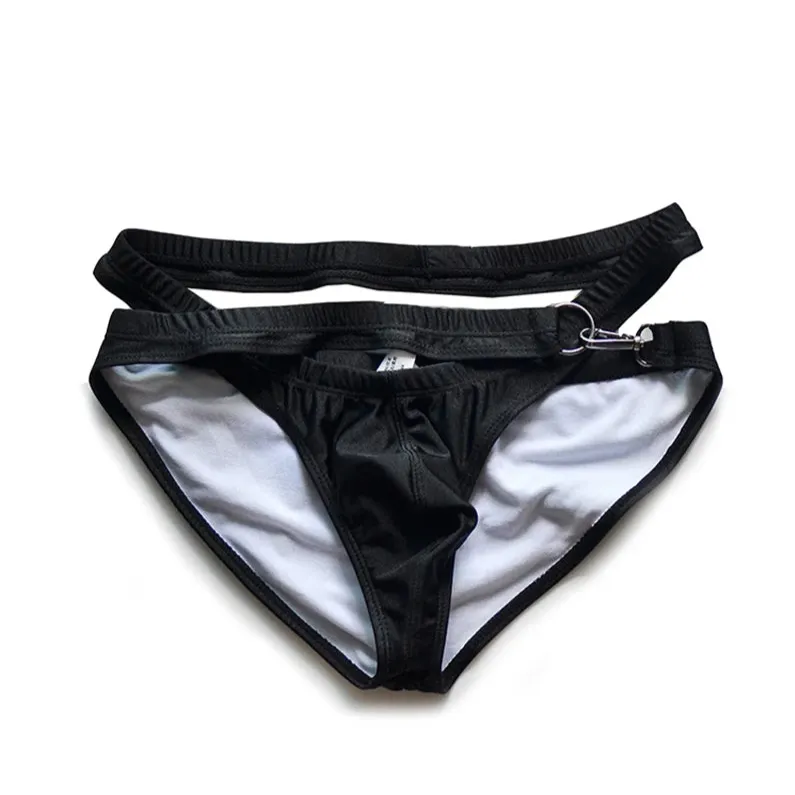 DM Mens Hook & Dive Double-Strap Swim Brief