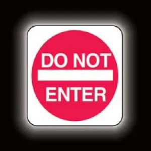 Do Not Enter Sign/ Buy online