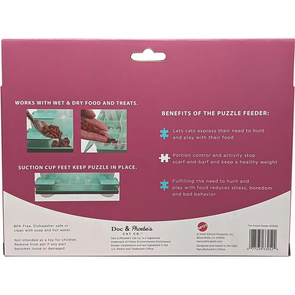 Doc & Phoebe Cat Puzzle Feeder