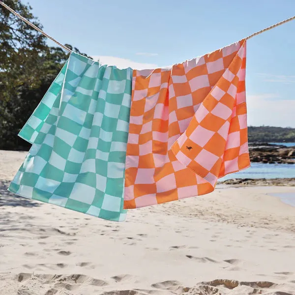 Dock & Bay Beach Towel X Large - Groovy Check