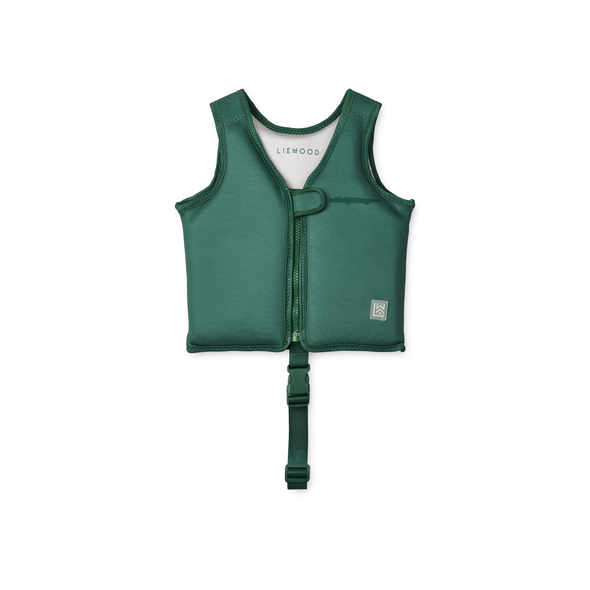 Dove Crocodile Spike Neoprene Swim Vest (Garden Green)