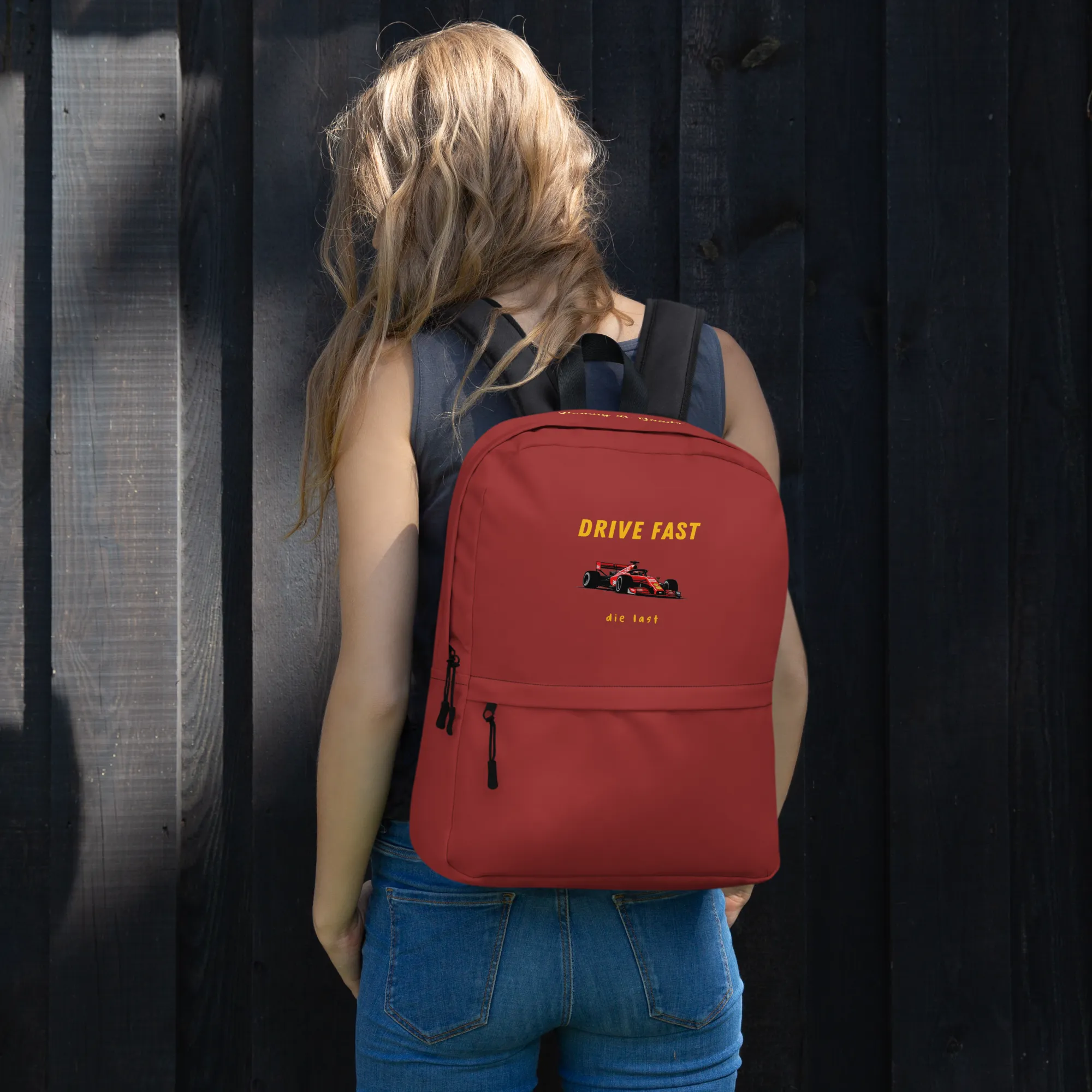 Drive Fast Die Last - Backpack