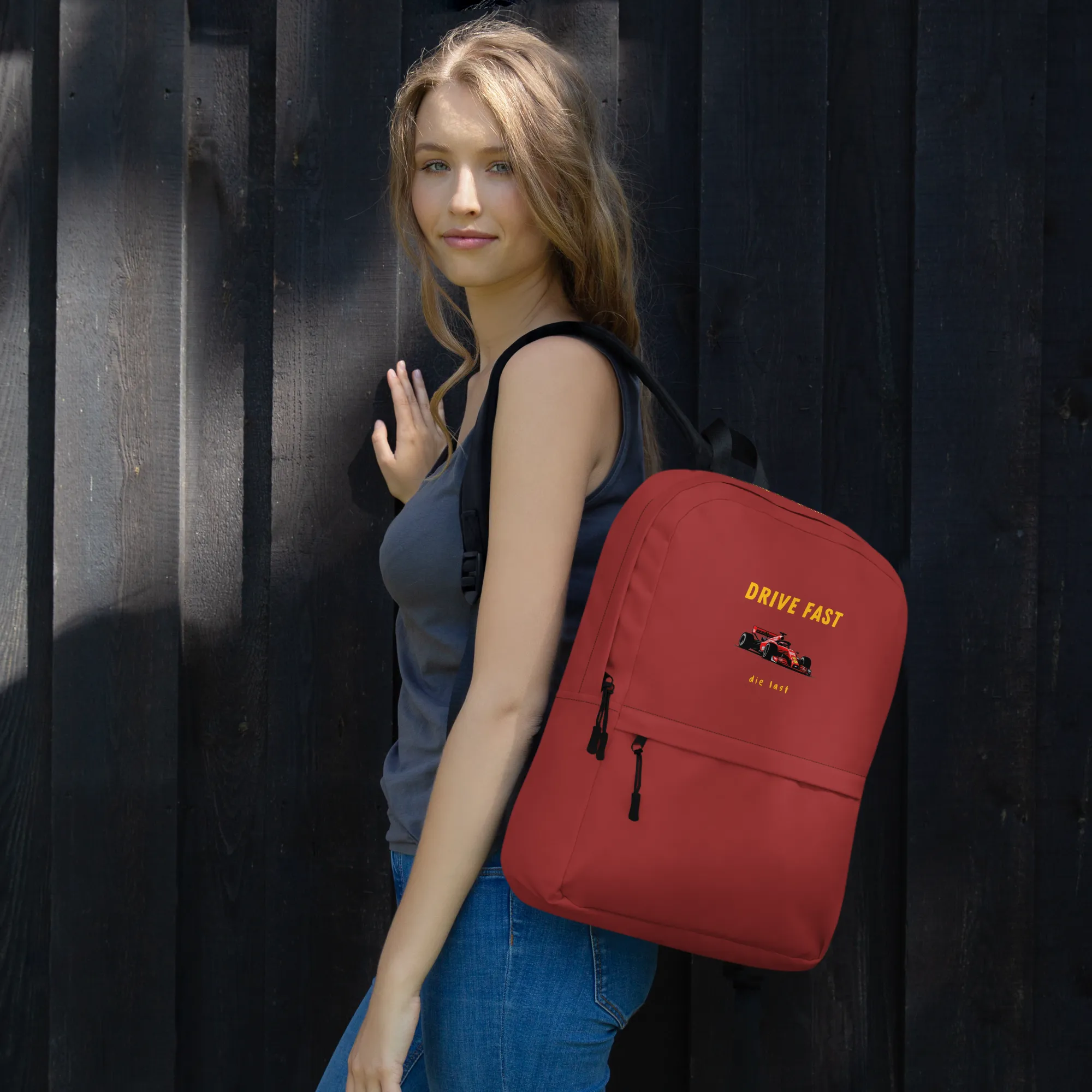 Drive Fast Die Last - Backpack