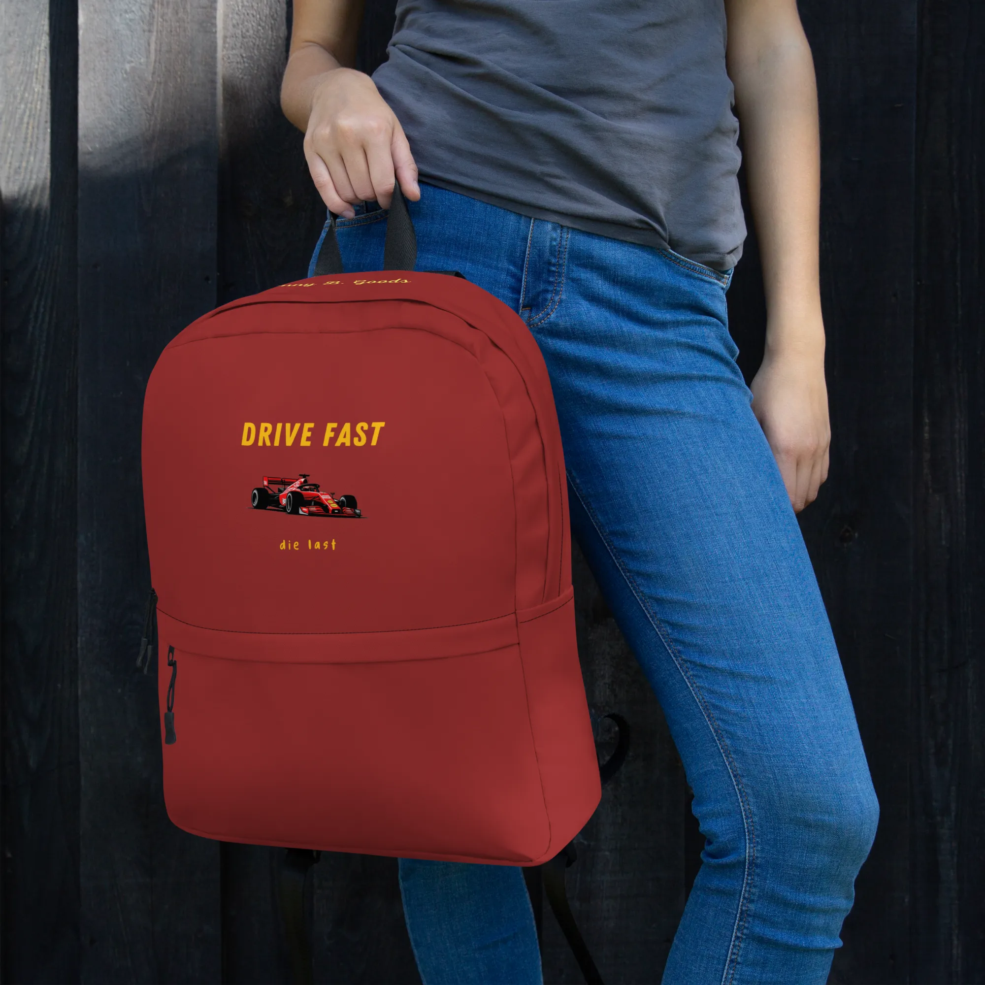 Drive Fast Die Last - Backpack