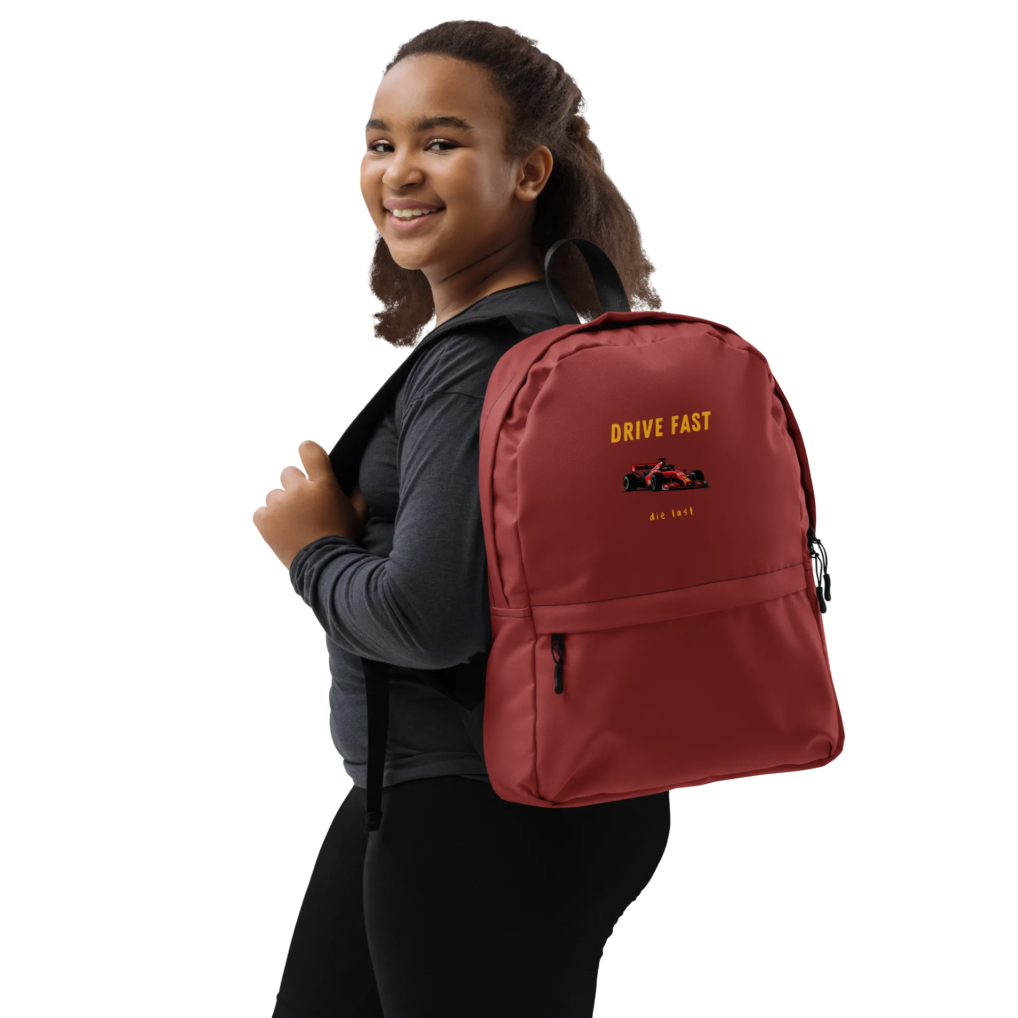 Drive Fast Die Last - Backpack