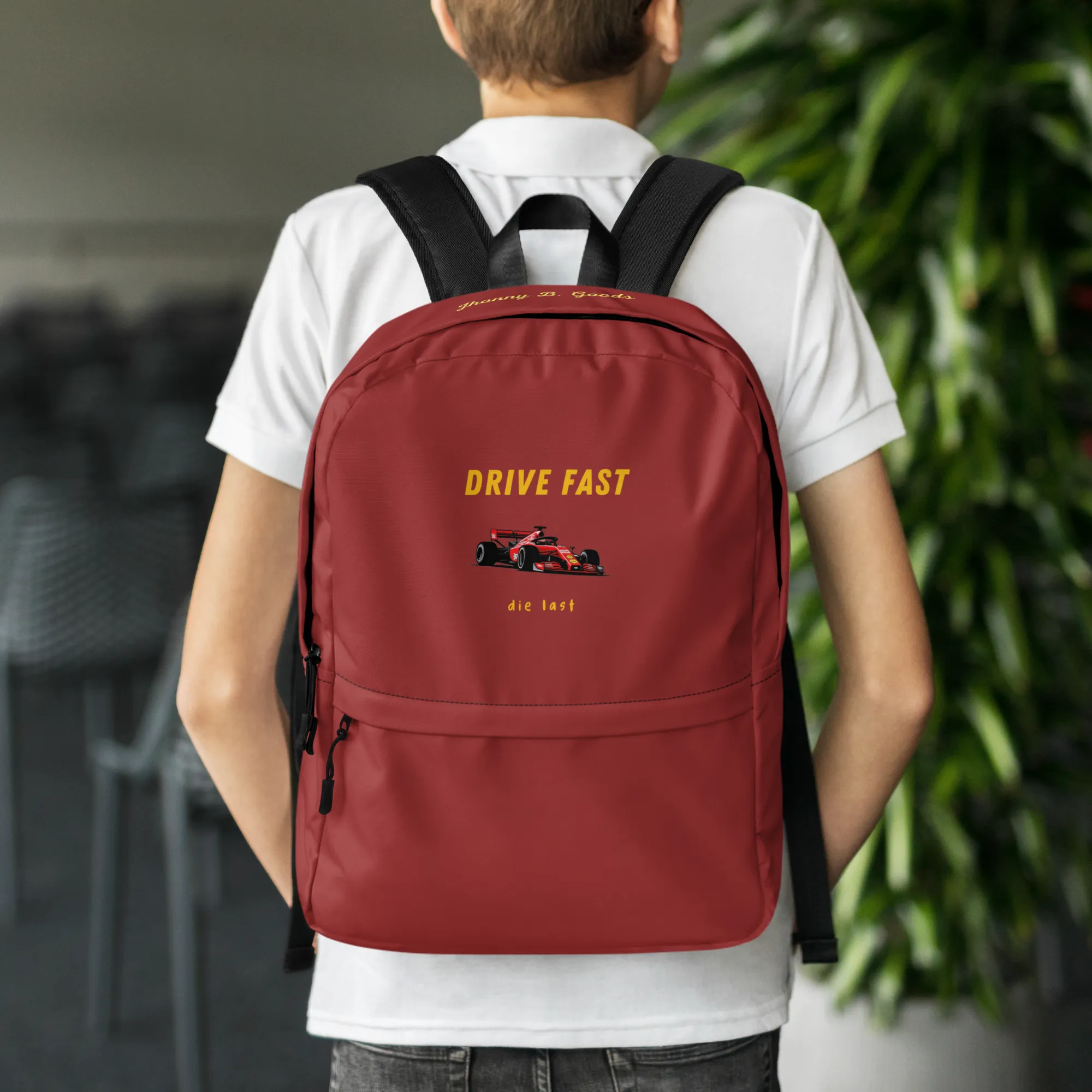 Drive Fast Die Last - Backpack