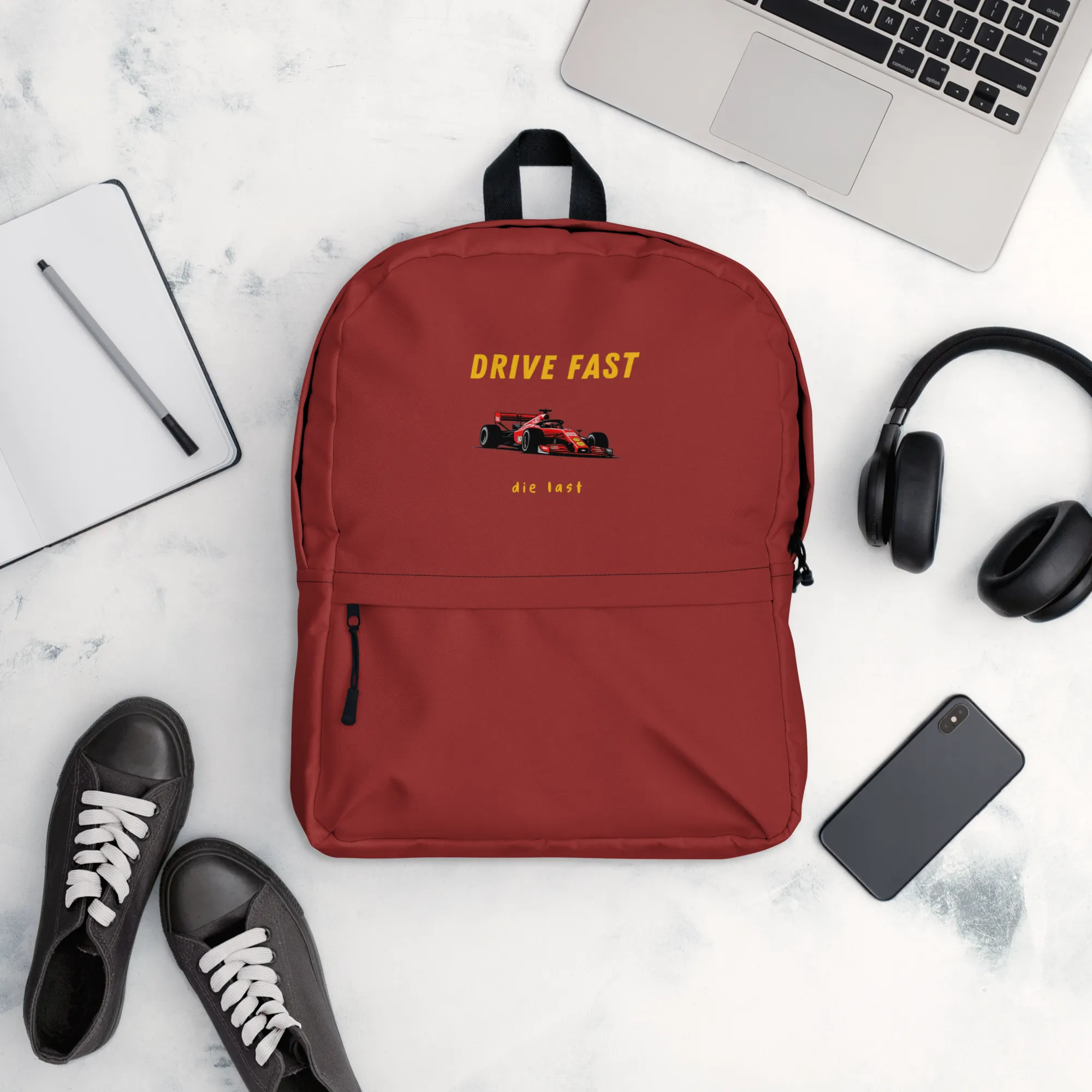 Drive Fast Die Last - Backpack