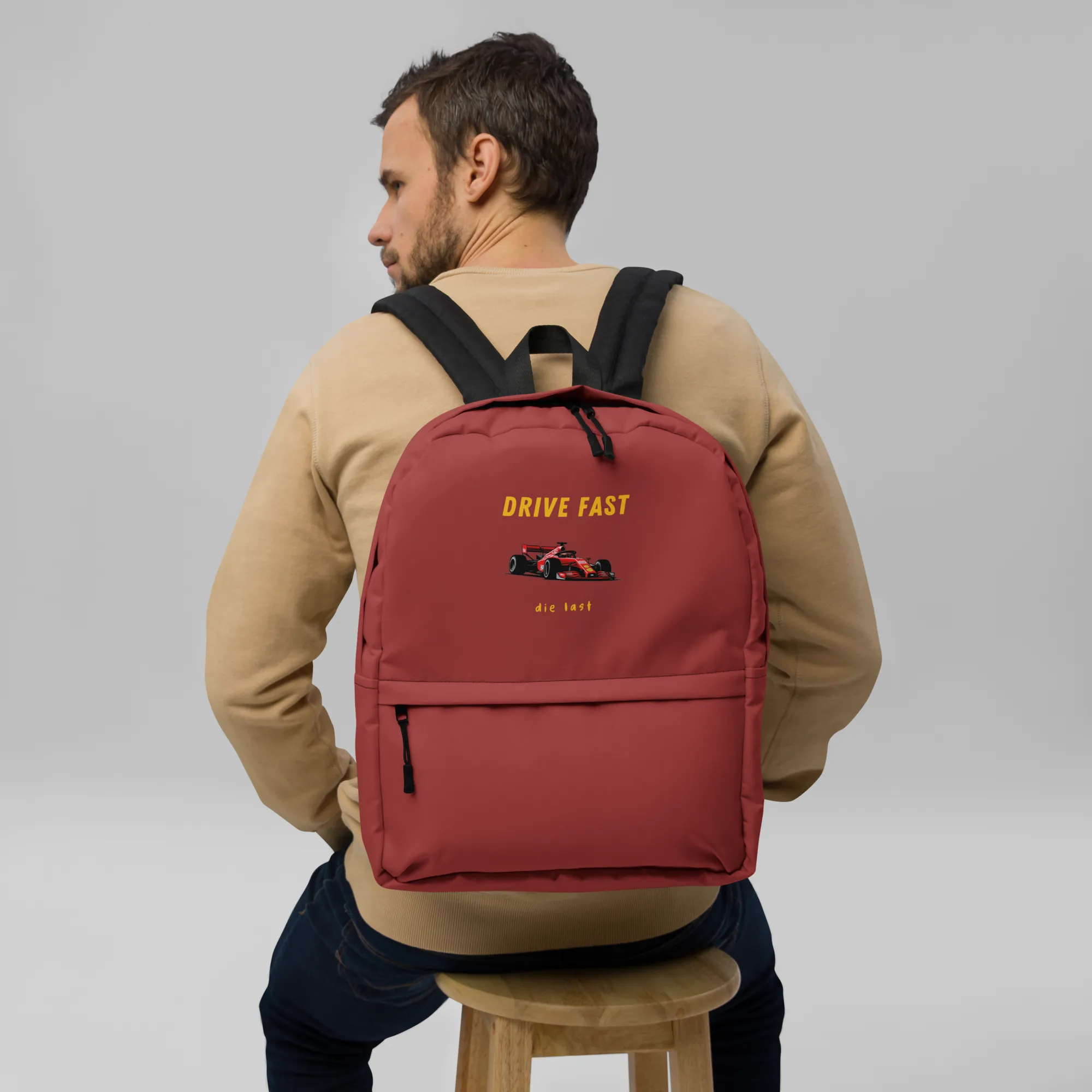 Drive Fast Die Last - Backpack