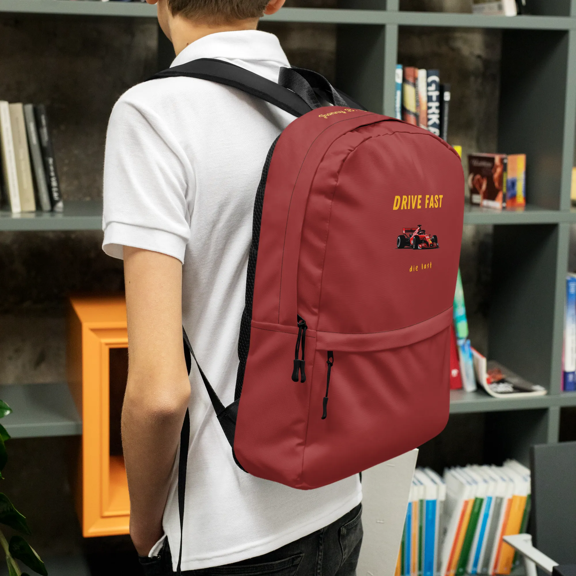 Drive Fast Die Last - Backpack