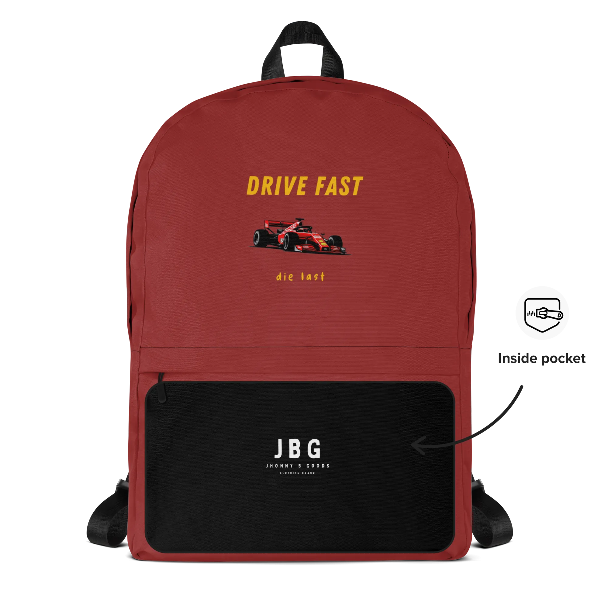 Drive Fast Die Last - Backpack