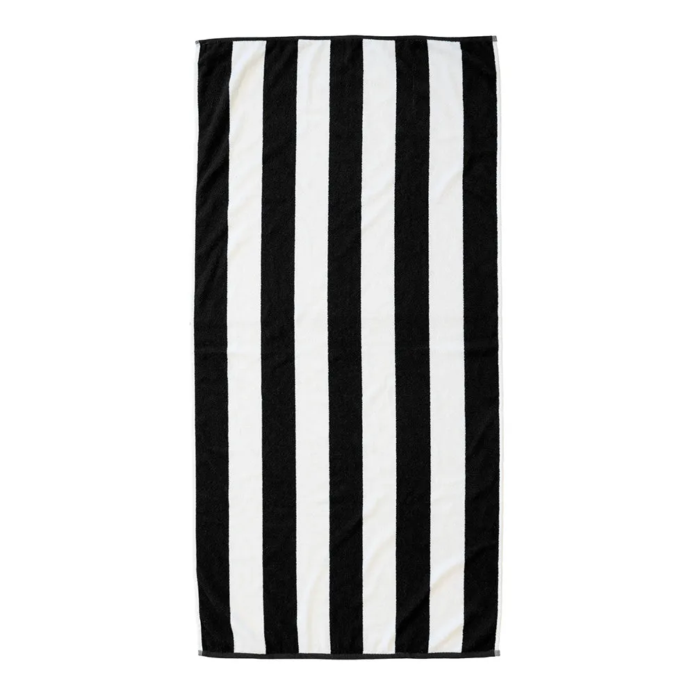 Ecobeach Towel - Black