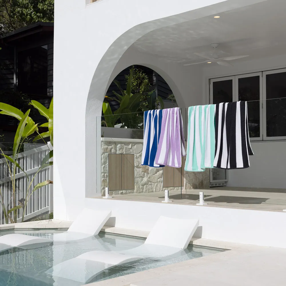 Ecobeach Towel - Black
