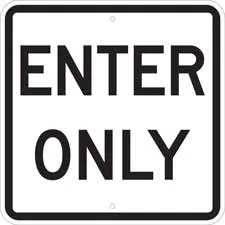 Enter Only Sign/ Buy Online