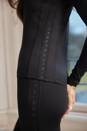 Evelina Top Long Sleeve | Black