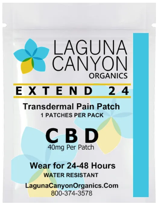EXTEND - 24 HOUR Transdermal CBD Oil Patch 1 PACK