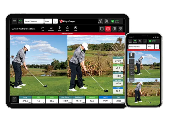 FlightScope Mevo  Home Golf Simulator Package
