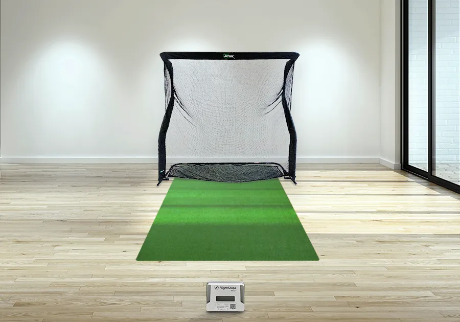 FlightScope Mevo  Home Golf Simulator Package