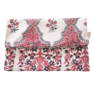 Fold Over Zipper Pouch - FINAL SALE