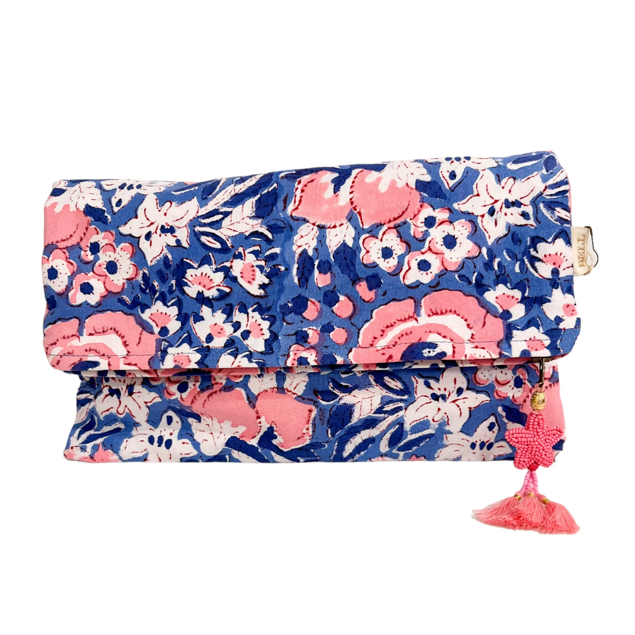 Fold Over Zipper Pouch