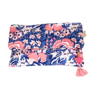 Fold Over Zipper Pouch
