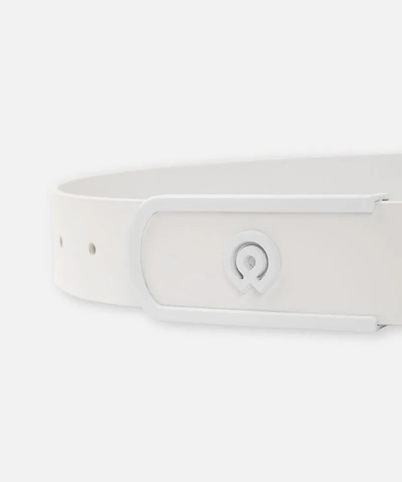 FORDI Signature Belt - White