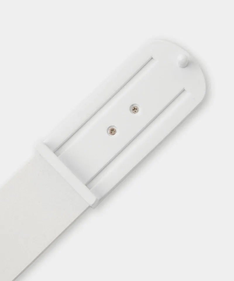 FORDI Signature Belt - White