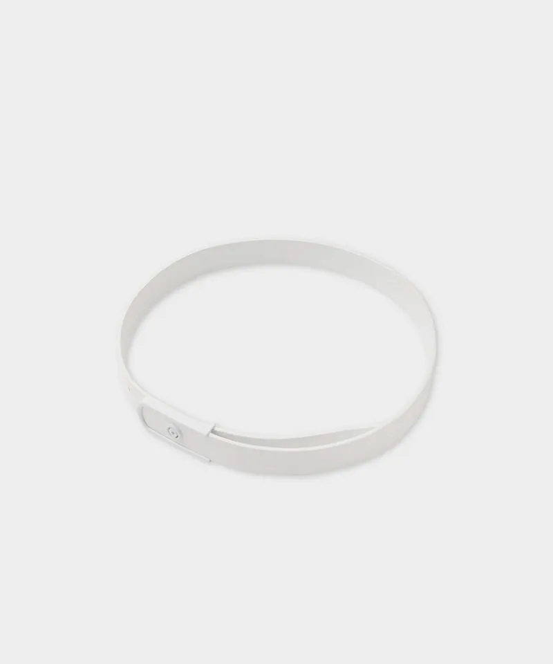 FORDI Signature Belt - White