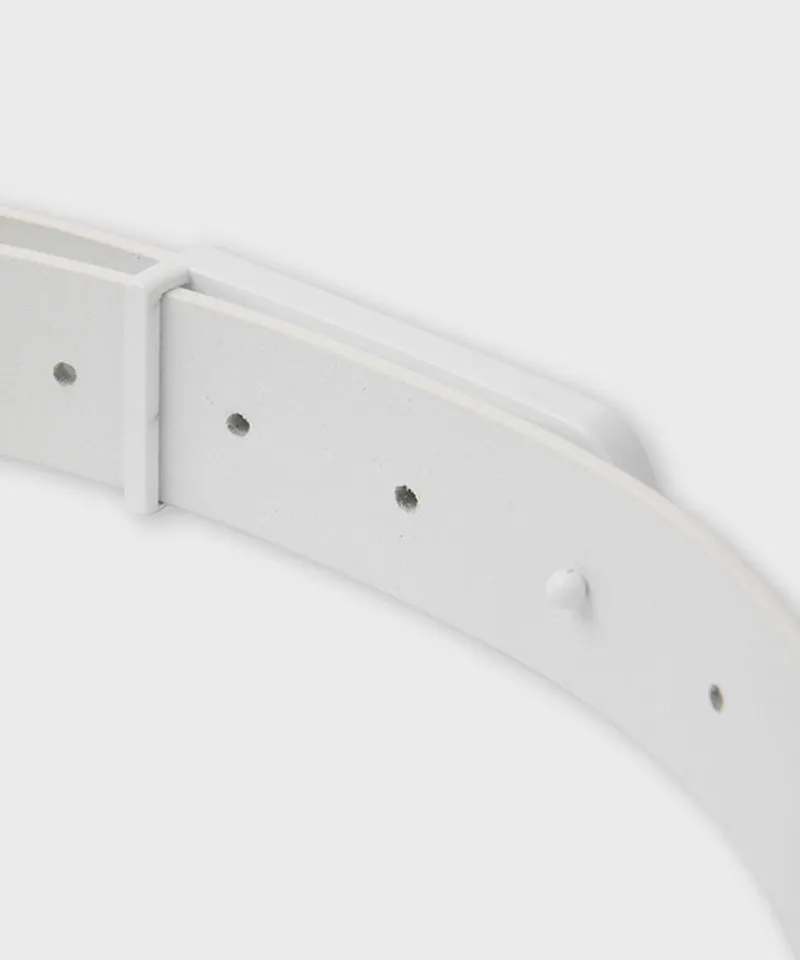 FORDI Signature Belt - White