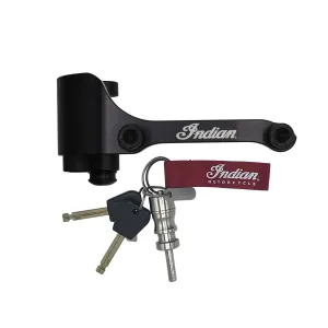 Front Wheel Disc Lock, Black