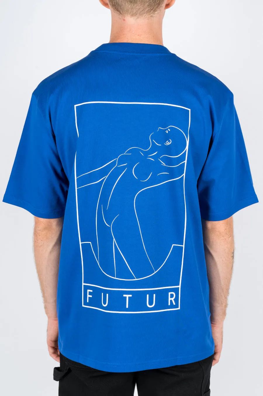 FUTUR MW G FIT OUTLINE 01 TEE ROYAL