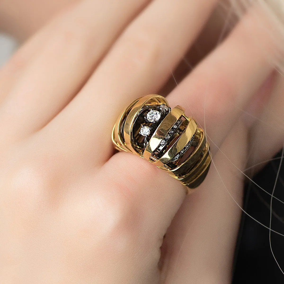 Galaxy Hidden Stars Ring