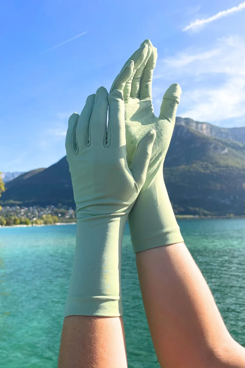 Gants anti-UV unisexes Plus - Herbe Fraîche - Nuvées