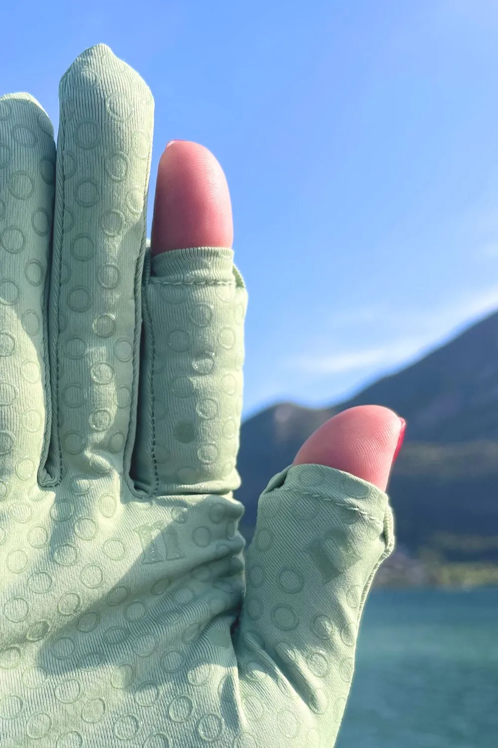 Gants anti-UV unisexes Plus - Herbe Fraîche - Nuvées