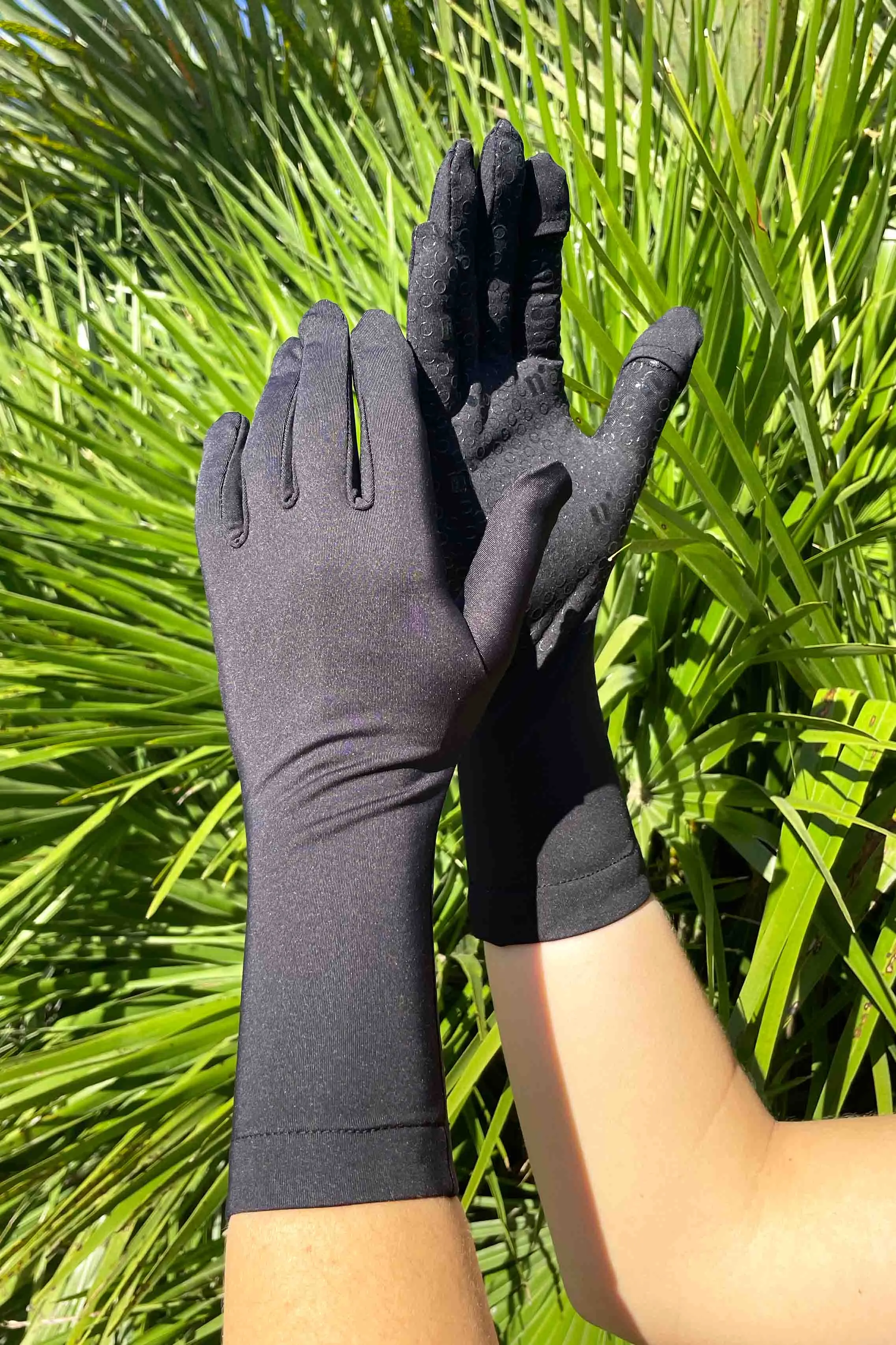 Gants anti-UV unisexes Plus - Noir - Nuvées