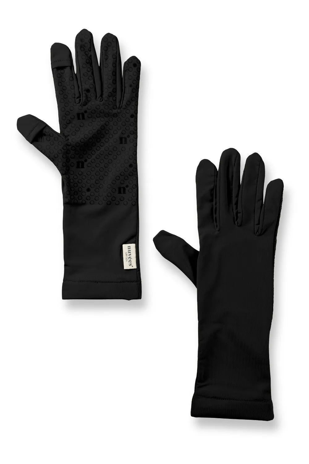 Gants anti-UV unisexes Plus - Noir - Nuvées